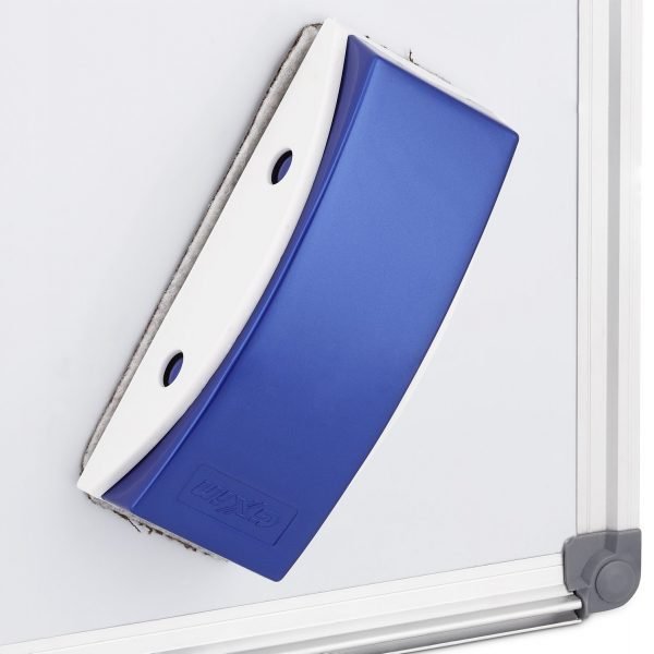 large blue magnetic whiteboard eraser