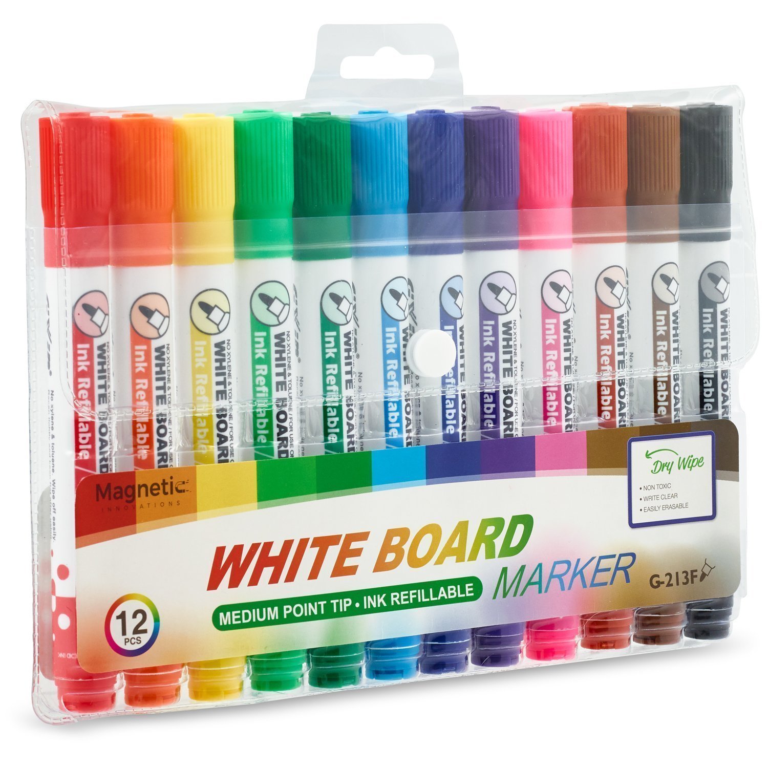 12-coloured-whiteboard-markers-magnetic-innovations